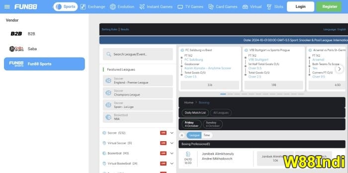 เว็บการพนันมวยที่ดีที่สุด สําหรับมือใหม่ที่ออนไลน์ x5Betindi Funny88